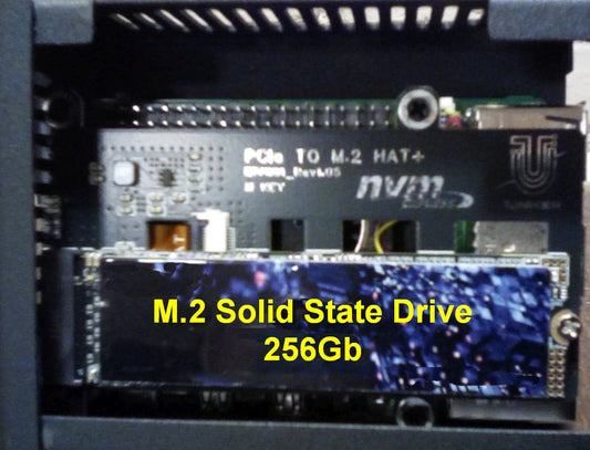 Raspberry PI 5, 8Gb Mini Computer with M.2 Solid State Drive and Great Added Features